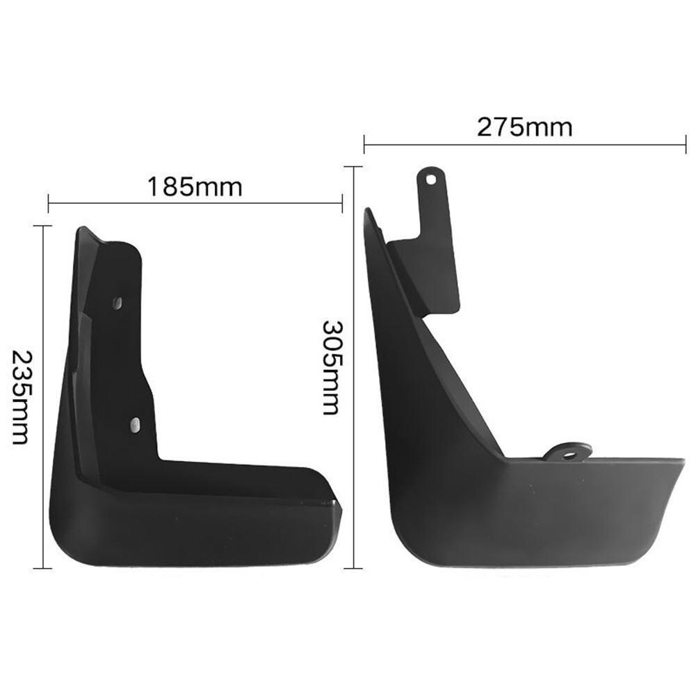 Custom Fit Splash Guards for Lexus IS200t IS250 IS300 Set of 4 Mud