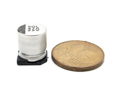 Condensatore Elko 10x Radiale 470µF 6,3V | SMD Condensatore Elettrolitico Fino A 85°C | 470uF Condensatore Elettrolitico Da Elna - Foto 5