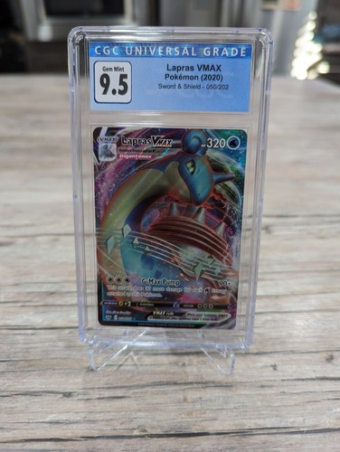 Lapras VMAX graded CGC 9.5 for sale on eBay