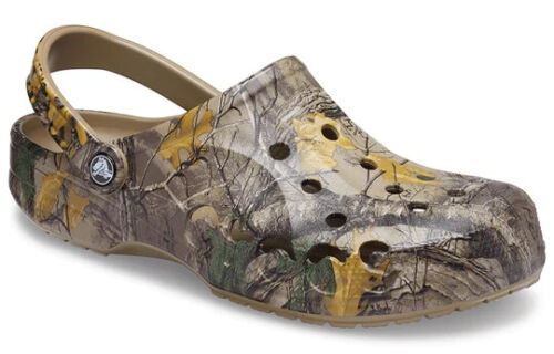 Crocs Baya Realtree Xtra Clog Slipper Sandale Unisex Schuhe Camouflage Gr. 7-9 NEU - Bild 1 von 7
