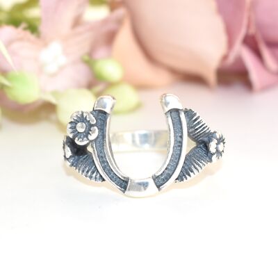 SILVER925 HORSESHOE BIG RING/シルバー/リング SILVER925 HORSESHOE BIG RING/シルバー/リング - メルカリ