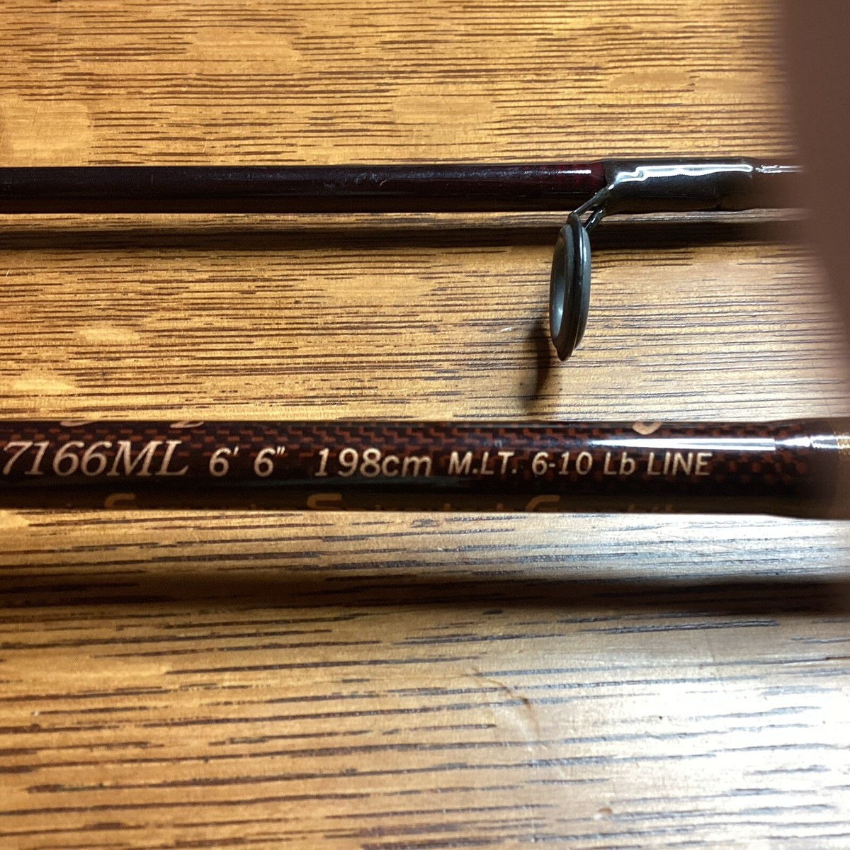 Kunnan 7166ML Graphite Advantage 6' 6” Fishing Rod Spiraltech Fuji