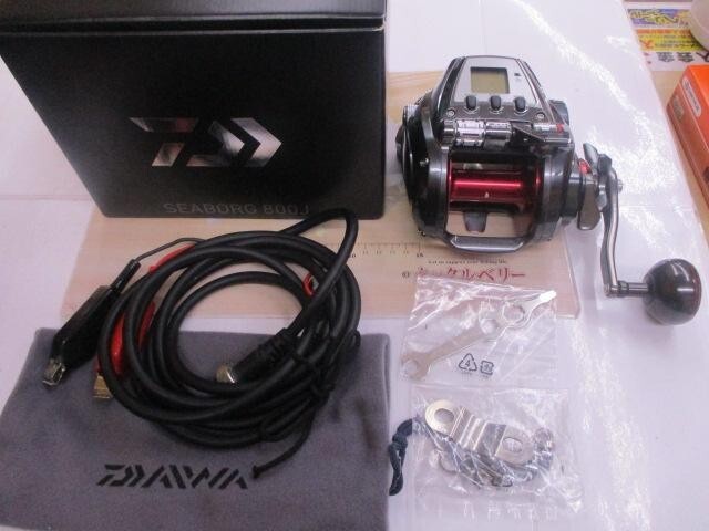 リール DAIWA SEABORG 800J Daiwa Seaborg 800J Electric Reel Right Used with Box | eBay