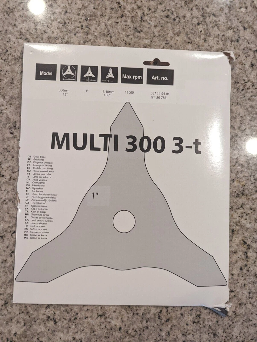 NEW Husqvarna 300-3 SAW Blade 537149404 OEM EB2 grass blade | eBay