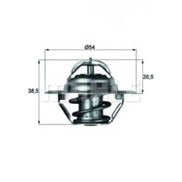 Mahle Original Thermostat, Coolant TX 3 83D