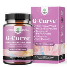 G-Curve Maca Root Weight Gainer for Women Curve Support Supplement 60 Capsules