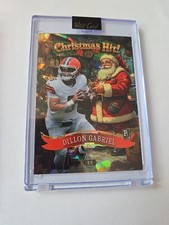 2025 Wild Card Holiday Hits Dillon Gabriel  1/1