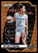 Lou Lopez Senechal Orange Velocity #121 2024-25 Panini Prizm WNBA Dallas Wings