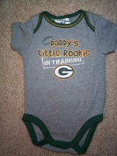 (2025-2026) Green Bay Packers nfl INFANT BABY NEWBORN Jersey Shirt 0-3M M Months
