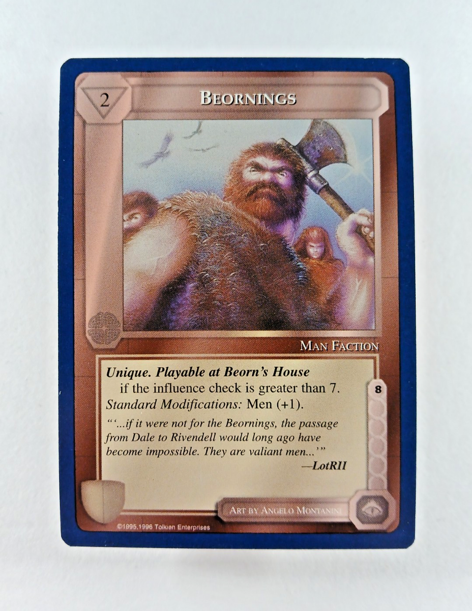 Beornings - Middle Earth CCG card (1995 ICE) MECCG Wizards