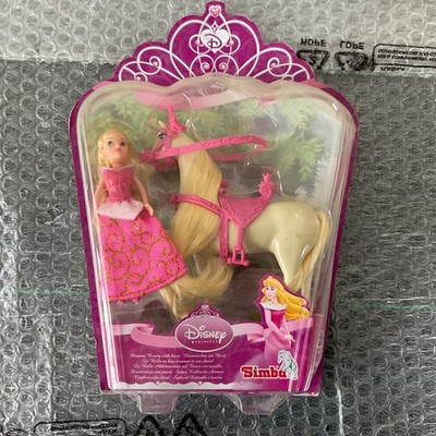 VINTAGE DISNEY PRINCESS AURORA SLEEPING BEAUTY AND HORSE *63