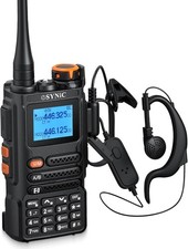 Handheld Police Radio Scanner Fire Transceiver Portable Antenna Walkie Talkie UK