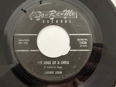 Rare Country 45 - Jimmie John ''Soul Of A Child''/''Daddy Where Do..'' Do Ra Me HEAR