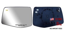 Glass Heated Driver Mirror for Left Side Door Mirror - BSM Driver LH 