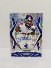 TYLER NUBIN 2025 Phoenix International White Mojo Prizm Auto 15/15 Giants #63