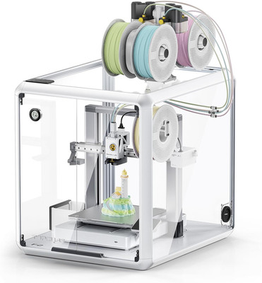 F2 3D Printer Enclosure for Bambu Lab A1/A1 Combo, 360° Transparent Acrylic Encl