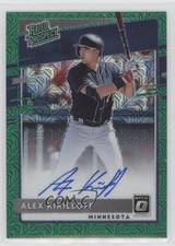 2020 Panini Donruss Optic Green Mojo Prizm 67/99 Alex Kirilloff Auto 0zg6