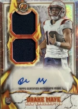 ‼️CHASER‼️2024 Topps Resurgence Drake Maye Ignite RPA RC Auto Patriots READ DESC