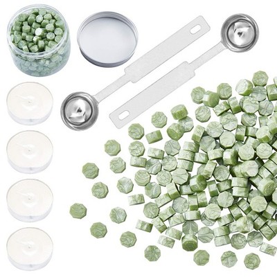 280pcs Octagonal Wax Beads Buyable in Sticks with 4 Candles...