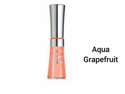 L Oreal Glam Glanz Feuchtigkeitsspendend Nicht Sticky 186 Aqua Grapefruit 6ML