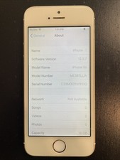 Apple iPhone 5s - 16GB - Gold AT T A1533 GSM