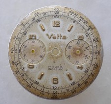 ORIGINAL CHRONOGRAPH DIAL FOR MOVEMENT CALIBER VALJOUX 23   33.40 MM (L00)