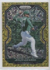 2021 Panini Prizm Gold Donut Circle Prizm 10/10 Jesus Luzardo #83 1ax