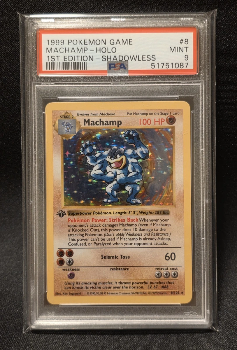 Pokémon TCG 1st Edition English Holo Rare Individual Collectible