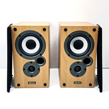 Superb DENON Bookshelf SPEAKERS SC-MK10K by MISSION 100 Watts (2x50W) @ 6Ω ohms