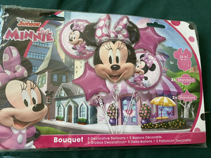 DISNEY JUNIOR MINNIE MOUSE BALLOON BOUQUET KIT