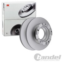 2X NK Bremsscheiben 288Mm Voll Hinten Passend FÜR Ford Tourneo Transit | 312590