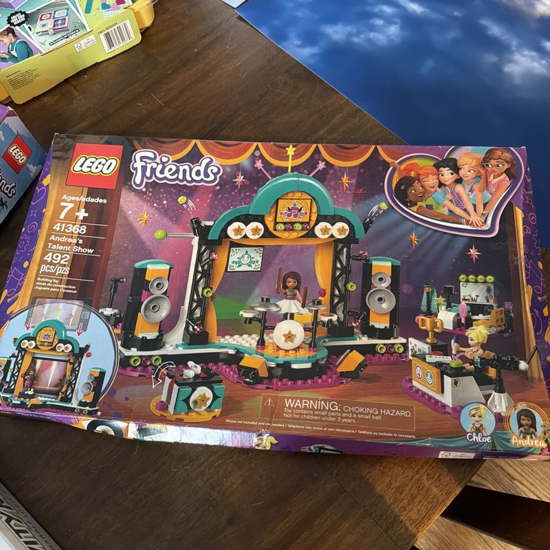 LEGO Friends Andrea's Talent Show Set (41368) New Factory Sealed Retired 2019