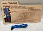 GI Joe 1983 Cobra Commander V1.5 File Card & Leg Only
