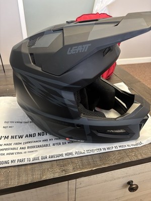Cross Helmet Leatt Moto 3.5 With 3.5 Glasses Motocross Enduro Mx-Helmet off Road