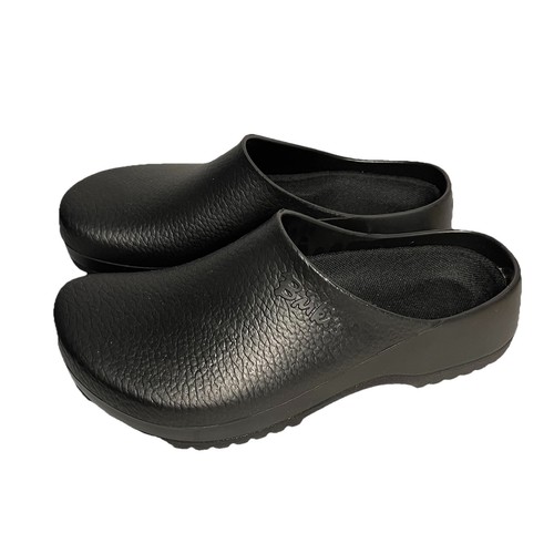 New Birkenstock Super-Birki Black Polyurethane Size 44 /M11 Slip Resistant Shoes