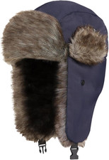 Cozy Plush Winter Hats Men Women Trapper Trooper Hat with Earflaps Windproof Rus