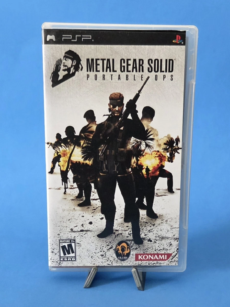 Jeu PlayStation PSP Metal Gear Solid Portable Ops Plus neuf sous blister - Jeux vidéo