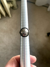 Unusual Vintage Mexican Sterling Silver Dome Top Ring 1960  s Size 7