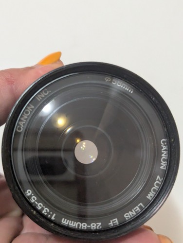 Canon EF 28-80mm f3.5-5.6 V USM Zoom Lens for 70D 80D 90D Rebel T5 T6 T7 Camera - Picture 7 of 10