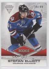 2011 Panini Titanium Rookie Draft Position Number 18/49 Stefan Elliott #141 l7u