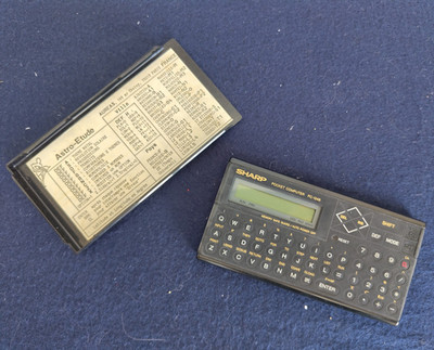 VINTAGE TASCHENCOMPUTER - SHARP PC-1248 8KB RAM - Programmierbar BASIC - Japan