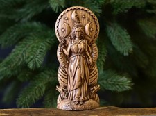 Estatua de la Diosa de la Luna Aradia Selene Figura deidad Lunar Altar de Bruja Wicca