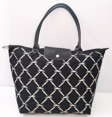 LONGCHAMP Le Pliage 1899 Modèle Déposé Tote Bag Black