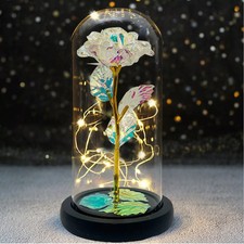 Mothers Day Gifts LED light Flowers Rose Mum Mom Mummy Birthday Present Ornament