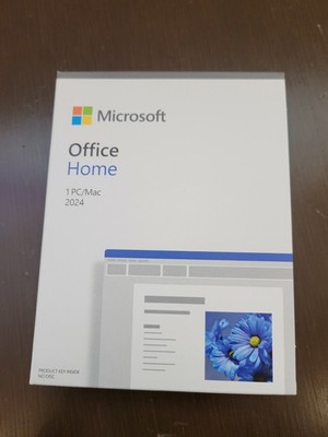 NEW Microsoft Office Home 2024 for 1 PC/Mac EP2-06820 Lifetime License Product