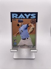 2021 Topps Update 1986 Topps #86B-50 Brent Honeywell Jr. RC (Rays)