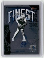 2025-26 Topps Finest Autographs Daniel Gafford Auto Dallas Mavericks