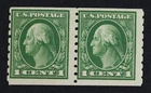 CKStamps: US Stamps Collection Scott#412 1c Washington Mint LH OG 24 1/2mm