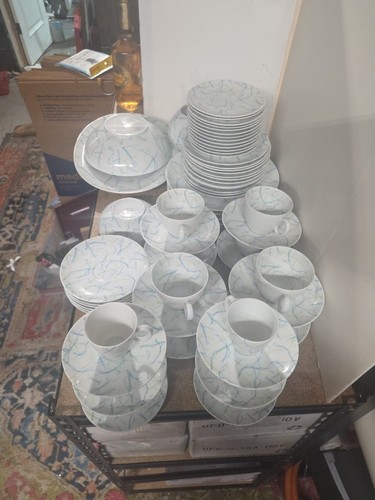 66 piece contintal china "Threads" by Raymond Lowrey