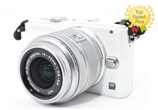 Near MINT w/Flash Olympus PEN Lite E-PL6 Digital Camera 14-42mm Lens JAPAN